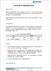 黄金城集团siRNA转染实验操作指南